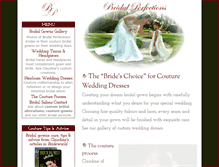 Tablet Screenshot of bridalperfections.com